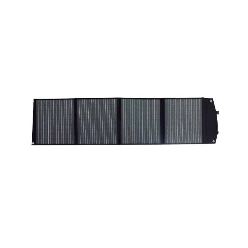 How do portable foldable solar panels achieve both efficient power generation and ultimate portability?